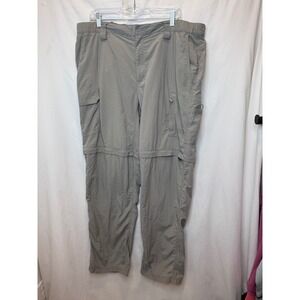 The North Face Mens Convertible Cargo Hiking Pants XL Gray Regular‎ 40x32